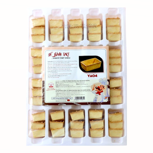 Tartelette au lait de vietnamienne surgelée de qualité supérieure, tartelette aux œufs cuites, coque de tartelette YA04 720G HALAL, pour boulangeries OEM/ODM, vente en gros, expédition mondiale - Product Image 1