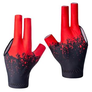 Professional Three-Finger Breathable Spandex <b>Gloves</b> Adjustable Wrist Strap for Men Women <b>Thin</b> Design - Product Image 2