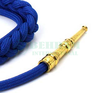 High Quality Classical Style Ceremonial Uniform Aiguillette Braided 100% Polyester Luxury Shoulder <b>Whistle</b> Cord with Metal Tips - Product Image 4