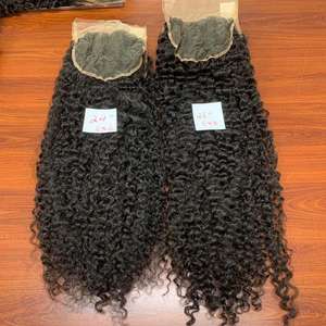 Cabello humano virgen birmano de 24 y 26 pulgadas con cierre de encaje suizo HD 6x6, extremos súper gruesos, cutícula alineada, procedente de Vietnam. - Product Image 3