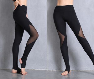 High Waisted Purple Yoga <b>Leggings</b> Women Solid Color Four Way Stretch Compression Breathable Spandex/<b>Nylon</b> Pockets Seamless - Product Image 5