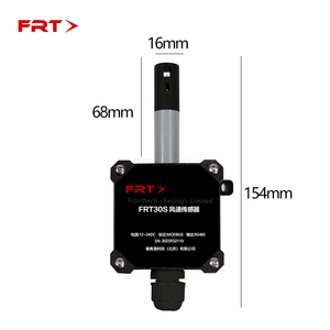 Công nghiệp-lớp kỹ thuật số ống gắn tốc độ gió cảm biến nhiệt độ 10 ~ 30 mét/giây IP67 bảo vệ RS485 thông tin liên lạc cho xây dựng - Product Image 2