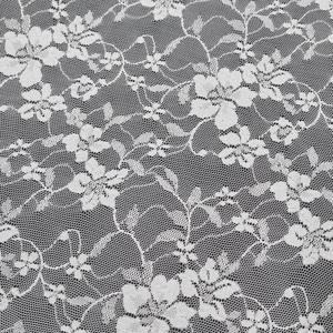 Tissu en dentelle extensible léger à motif floral, nylon et élasthanne, maille chaîne 137 cm, couleur personnalisable pour lingerie, robes et vêtements - Product Image 5