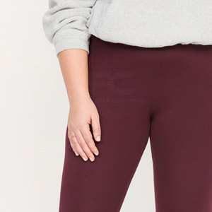 High Quality Wholesale Elastic Waist Hot Sale <b>Yoga</b> <b>Leggings</b> Solid Full Length Quick Dry Latest Design Reasonable Price - Product Image 5