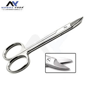 Ensemble d'instruments chirurgicaux dentaires Goldman Fox LaGrange Beebee 6 pièces en acier inoxydable, ciseaux à iris, ciseaux dentaires manuels - Product Image 4