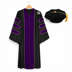 Toga de Graduación Unisex Mate, Estilo Griego, para Hermandades y Fraternidades Masónicas, Ropa Masónica de Herencia - Product Image 3