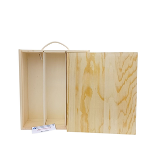 Eco-Friendly Square Wooden Storage <b>Box</b> with Dividers for Brandy <b>Champagne</b> and Wine Organization Black Finish - Product Image 4