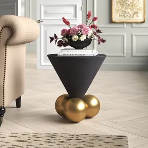 Indoor Steel Round Dining <b>Table</b> Distressed Finish <b>Adjustable</b> Height Weather Resistant Factory-Style Vintage Design ZAHID EXPORTS - Product Image 5