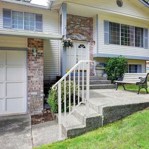 Main courantes en fer de style transitoire pour marches extérieures, kit d'installation facile pour 2 marches, couleur blanc - Identique à 74664377 - Product Image 5