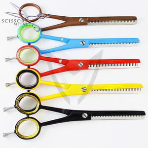 Tijeras de Práctica Profesionales para Estudiantes de Barbería, Empaque Personalizado, Acero Inoxidable de Grado Quirúrgico, Hoja Afilada para Cabello - Product Image 2