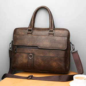 Men Business Travel Computer Bag With Shoulder Strap Portable <b>Laptop</b> Bags <b>Covers</b> Book Notebook Storage Pouch Lap Top - Product Image 6