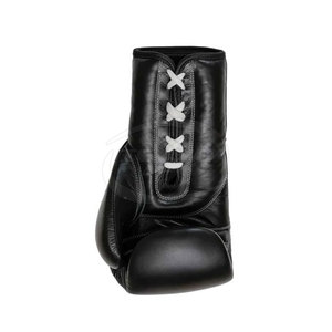 Training Boxing Gloves Leather High Quality Non-Slip Adjustable Wrist <b>Strap</b> Lace-Up Closure UV Protection Customizable Features - Product Image 3