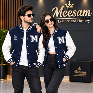 <b>Varsity</b> <b>Jacket</b> Yellow <b>Purple</b> Leather Sleeves Embroidered Logo Unisex All Season Casual Wear - Product Image 6