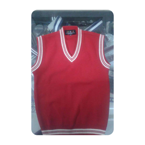 เสื้อสเวตเตอร์คอวีแบบคลาสสิกสำหรับนักเรียน  รับผลิตจำนวนมาก  รับสั่งทำตามแบบ - Product Image 2