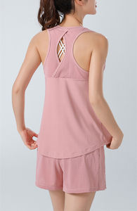 Nueva Camiseta sin Mangas Casual y Sexy para Mujer, Tejida, Transpirable y Cómoda, OEM - Product Image 6