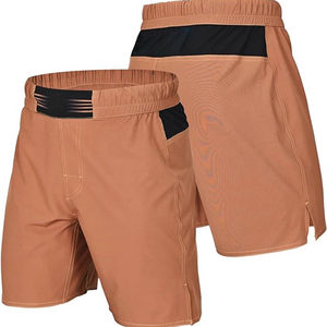 Pantalones Cortos MMA de Alta Calidad para Hombre, de Spandex/Algodón, con Cintura Elástica de Encaje, Transpirables, de Secado Rápido, Ecológicos, Estilo Casual Sólido - Product Image 3