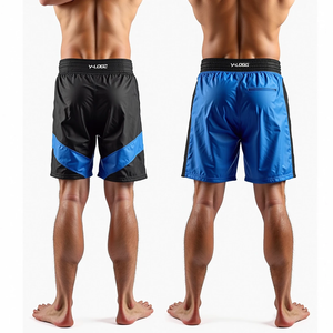 Shorts de combat MMA personnalisés extensibles, shorts de grappling BJJ sublimés pour hommes - Équipement d'entraînement d'arts martiaux en gros - Product Image 5