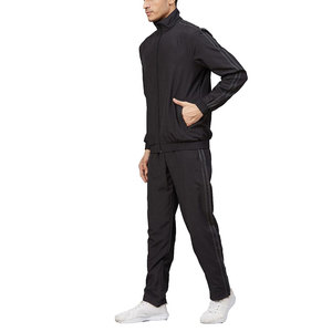 Ensemble de survêtement de sport d'extérieur pour homme, avec logo personnalisé, comprenant un sweat à capuche en polaire et un pantalon, idéal pour l'entraînement professionnel en salle de sport - Product Image 3