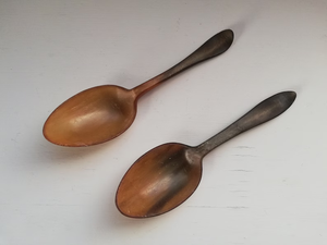 Cuillère à dîner en corne de buffle écologique, couleur naturelle, article de couverts pour fêtes, cuillère à corne - Product Image 3