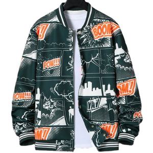 แจ็คเก็ตบอมเบอร์ผู้ชายสไตล์ใหม่ที่มีคุณภาพสูงปรับแต่งได้อย่างเต็มที่ - Product Image 1