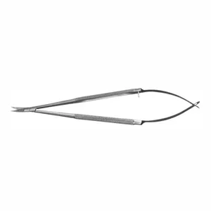 Ciseaux dentaires à pointe arrondie, lame tranchante, outil manuel de thérapie buccale pour chirurgie dentaire, certifié CE Classe I - Product Image 1