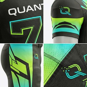 Custom Wholesale Men's American Football Uniform Set Breathable Sublimated <b>Mesh</b> Jersey & Padded Pants Modern Esports Design - Product Image 6