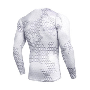 Ensemble de compression haute performance pour hommes, vêtements de sport respirants en tissu extensible pour l'entraînement athlétique - Product Image 5
