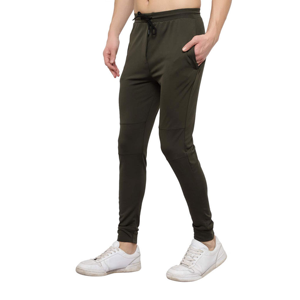 Pantalon de survêtement en coton et élasthanne pour homme, taille élastique avec cordon de serrage, poches latérales, coupe décontractée, idéal pour l'automne - Product Image 5