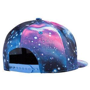 Stylish Snapback <b>Hat</b> With Cotton Blend Fabric Breathable Panels <b>Flat</b> Brim And Secure Back Adjustment Snapback <b>Hat</b> - Product Image 3
