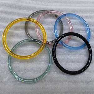 กระเป๋าคลัทช์ทรงกล่อง ด้ามจับเรซิ่นลายทำมือรักษ์โลก  อุปกรณ์ตกแต่งกระเป๋าแฟชั่น - Product Image 1