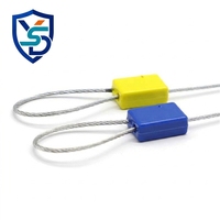 Scellé en câble d'acier YSD avec verrouillage inviolable pour conteneurs, camions et marchandises - Échantillon disponible