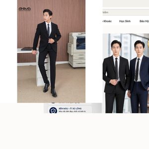 Traje de Negocios para Hombre, Corte Entallado, Blazer Formal de Oficina - Product Image 2