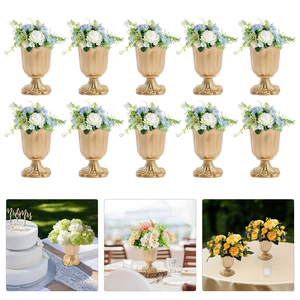Premium Quality Aluminium Flower <b>Vase</b> for Indoor Decoration, Floral Presentation, Tabletop Styling and Elegant Home Interior Use - Product Image 4
