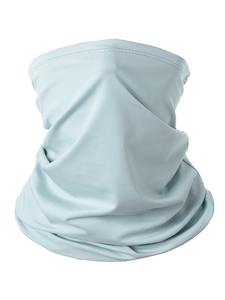 Al por mayor Mascarilla facial, Bragas de cuello refrescantes, Bandana tubular sin costuras, de microfibra de poliéster, elásticas, personalizables, negras lisas - Product Image 2