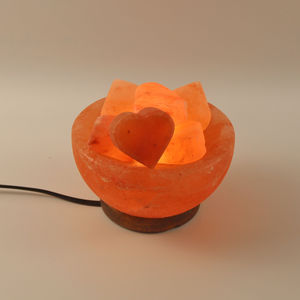 Lampe à sel de l'Himalaya Premium 2026 avec lampe en sel rose cristallin pour la décoration intérieure et le bien-être - Product Image 6