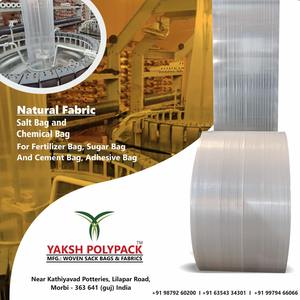 Nueva bolsa tejida de PP de alta calidad, transparente Natural al mejor precio, fabricante de la India con manejo de superficie de impresión flexográfica - Product Image 2