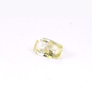 Saphir jaune naturel non traité, taille coussin longue 4,15 carats, pierre précieuse de saphir jaune naturel facetté pour bijoux - Product Image 4