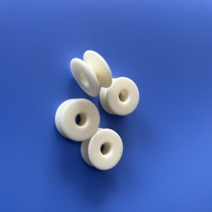 Filo Anti-statico resistente all'usura in ceramica anello guida rulli ruota allumina Zirconia ceramica parte processo di lucidatura - Product Image 3