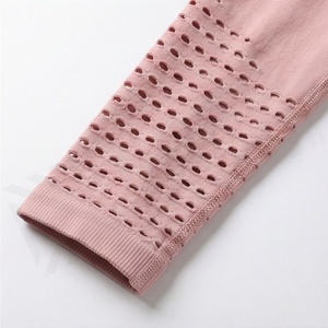 Conjunto de Yoga Profesional Personalizado para Mujer, Transpirable, de Secado Rápido, Talla Grande, Material Sólido, Ropa Deportiva para Gimnasio y Entrenamiento - Product Image 6