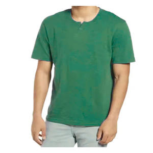 Camiseta para hombre, extragrande, sin costuras, 100% algodón, color sólido, tela transpirable, manga corta, impresión de logotipo personalizado, camisetas para hombre - Product Image 5