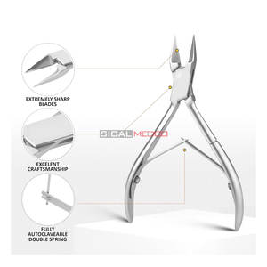 Coupe-ongles professionnel pour ongles incarnés, pince à ongles de 5 pouces (13 cm) à double ressort, outil de podologie - Product Image 4