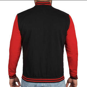 Blouson Bomber Universitaire en Coton pour Homme, Style Baseball, Idéal pour le Sport et l'Extérieur en Hiver, avec Broderie Décorative – Vente en Gros - Product Image 2