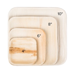 Wholesale Disposable Arecanut Plates Eco Friendly Biodegradable <b>Dinnerware</b> Set for Global Sourcing and Bulk Event Supplies - Product Image 1
