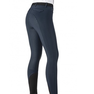High Quality 4-way Stretch Horse Riding Breeches <b>Leggings</b> Tights <b>Equestrian</b> Wear Pants on Technical Fabric with Soft Feel - Product Image 6