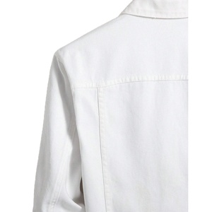 Best Design 100% Cotton Denim <b>Jacket</b> for Men High Performance <b>Slim</b> <b>Fit</b> Unisex Casual Style Hooded Stand Collar Patchwork - Product Image 4