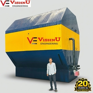 Machine de rotomoulage automatique VISHNU ENGINEERING pour kayak, bateau, réservoir d'eau, dimensions personnalisables, 440V, garantie 1 an - Product Image 6