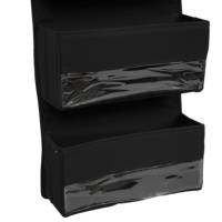 Boîte de rangement pliable murale MA39 personnalisable en toile à trois couches, écologique et durable, pour bijoux et salon