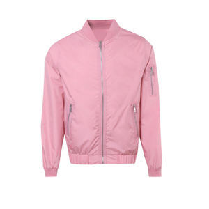 AMERICAN <b>TRENCH</b> CLOTHING Men's Thin Lightweight Woven Stand Bomber Jacket Casual Stylish Windbreaker <b>Waterproof</b> Windproof - Product Image 1