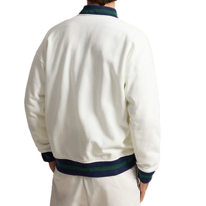 Blouson de baseball en velours côtelé pour homme, coupe décontractée premium, style universitaire, OEM personnalisé, luxe, athleisure, streetwear, vêtement d'extérieur, style vintage sur le devant, style sportif - Product Image 2