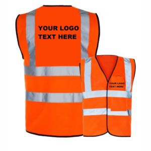 Chaleco de Seguridad de Alta Visibilidad con Logotipo Personalizado, Múltiples Bolsillos, Reflectante, para Trabajo, Construcción y Seguridad, con Bolsillo para Identificación - Product Image 5
